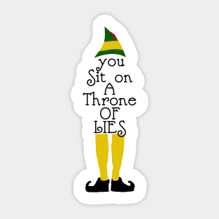 Throne of Lies Sticker